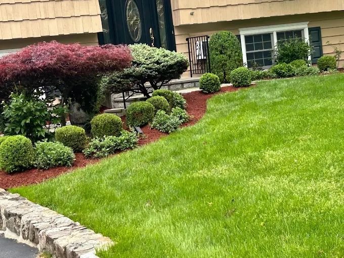 Mulch & planting — Manuel T Landscaping & Construction, Westchester NY